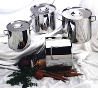 Heat Rite Stock Pots With Covers 